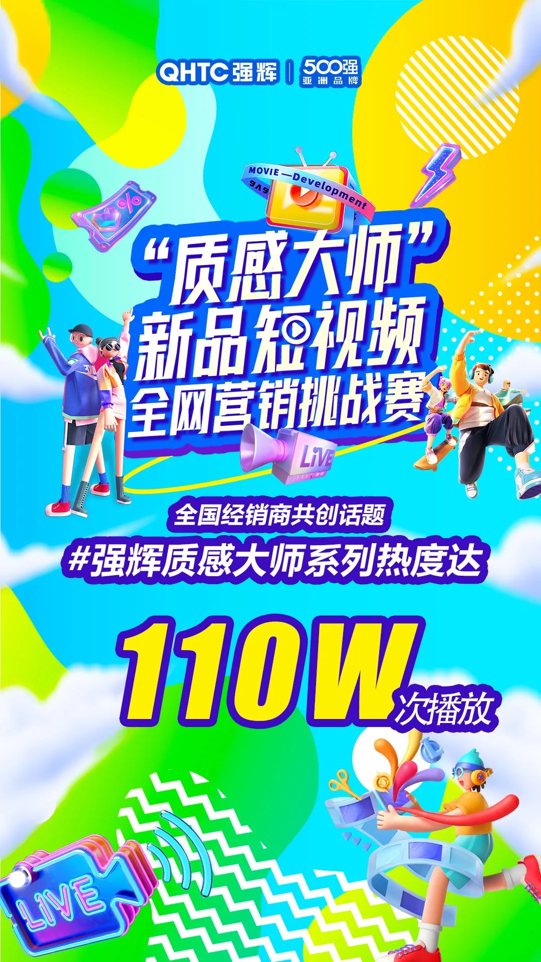 質感大師新品短視頻全網營銷挑戰賽結果公示！